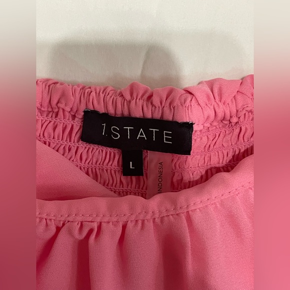 1. State Pink Ruffle Blouse - Picture 10 of 11